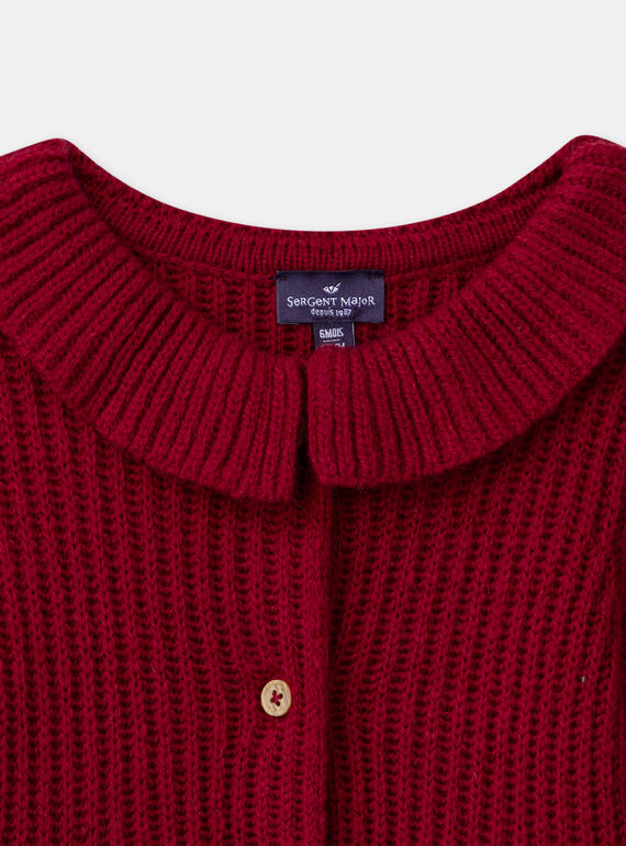 Red CARDIGAN NAGISELLE / 25H1BFM2CAR050