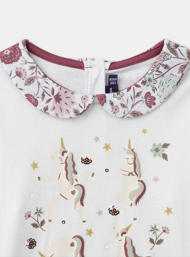 Off white TEE SHIRT LS NIYOGAETTE / 25H2PFL1TML001