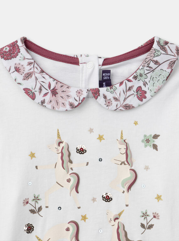 Off white TEE SHIRT LS NIYOGAETTE / 25H2PFL1TML001