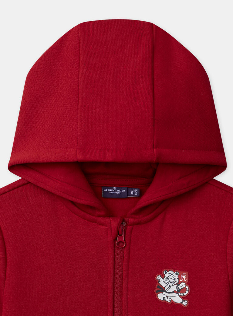 Red cherry KIDS CARDIGAN NOTUBAGE / 25H3PGP3GIL510