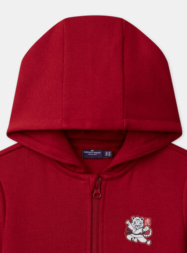 Red cherry KIDS CARDIGAN NOTUBAGE / 25H3PGP3GIL510