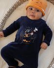 Hallowen print velvet sleep suit and beanie DECOSMO / 22H5BGS2GRE070