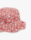 Reversible hat with baby girl print CAURALIA / 22E4BFP1CHA808