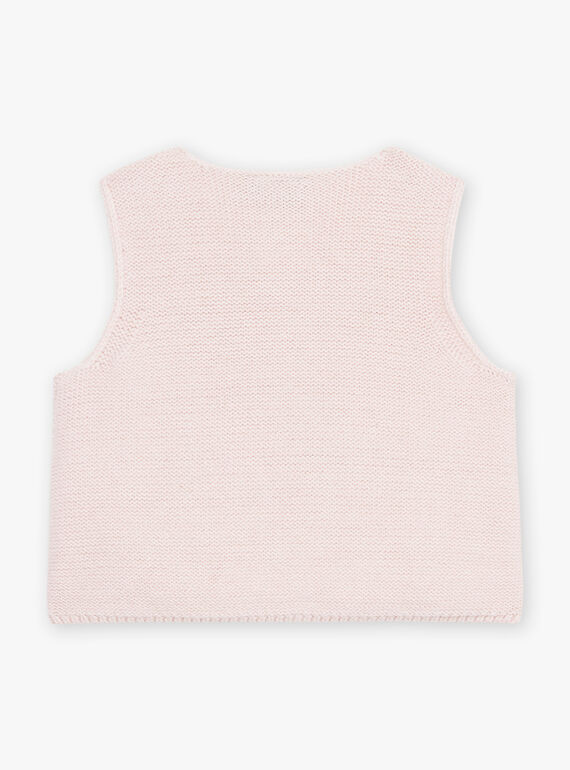 Sleeveless knitted cardigan DAMARION / 22H1BFU1CSMD319