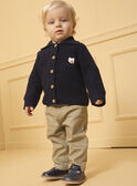 Navy KIDS CARDIGAN LAKRIS / 24H1BGM1GIL070