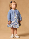 Greyish blue CARDIGAN MADORICE / 25E1BF81CAR205