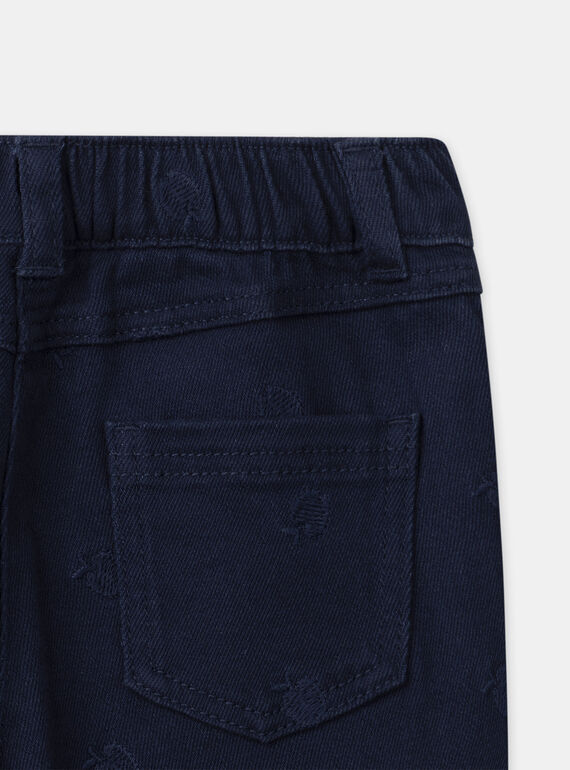Navy PANTS NOCARGETTE / 25H2PFP1PAN070