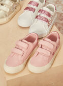 Pink leather sneakers GAROSETTE / 23F10PF51BKC301