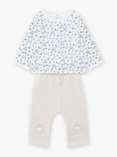 Birth boy bodysuit, pants and socks set CORNEL / 22E0CGC1ENSA011