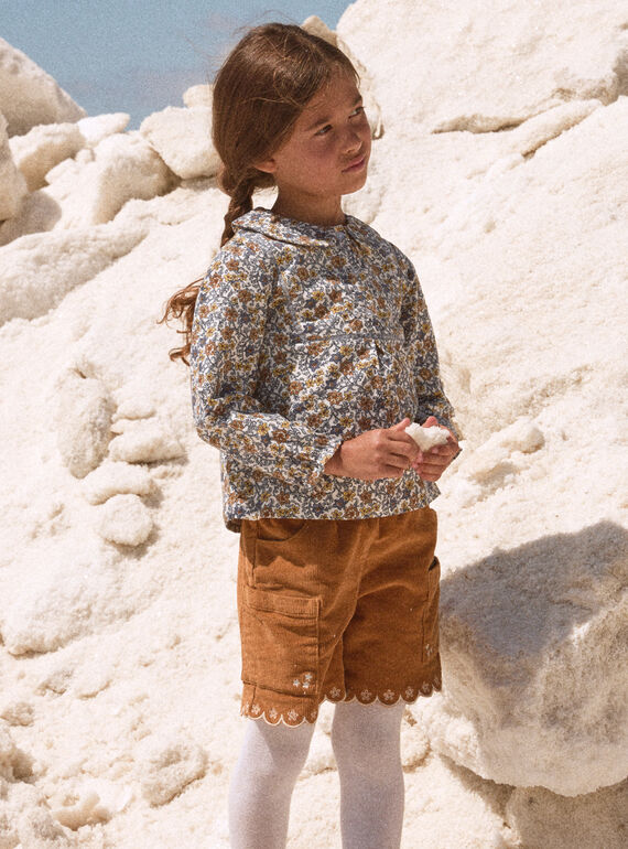 Brown SHORTS NLOSHETTE / 25H2PFW1SHOI812