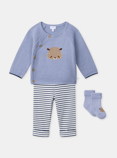 Greyish blue SET NORMANO / 25H0CG11ENS205