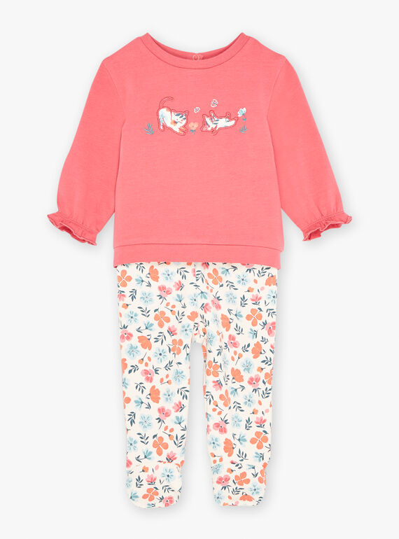 Strawberry rose PYJAMA KECHARLIE / 24E5BF51PYJ308