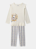 Ivory PYJAMA MUIMOLETTE / 25E5PFE4PYJ005