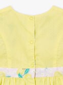 Reversible dress and bloomer set in yellow and lilac LAALYSE / 24H1BFI1ROB116