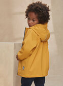 Yellow hooded raincoat KRANAUTAGE / 24E3PG81IMPB106