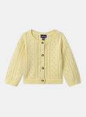 Yellow CARDIGAN MANADIA / 25E1BFK1CARB104
