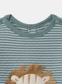 Turquoise BABYGROW MEBAPTISTE / 25E5BGF2GRE202
