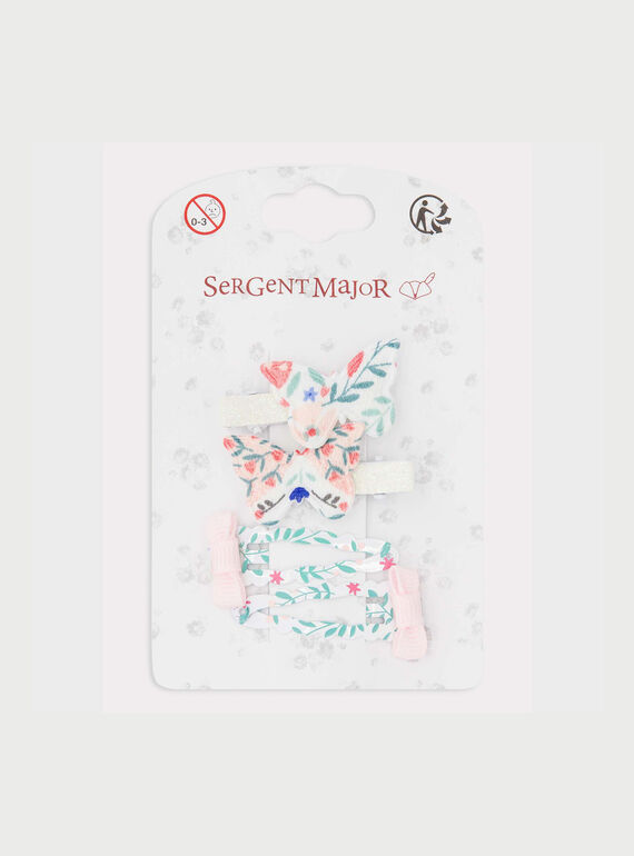 White Hair clip RUMINETTE / 19E4PF9HBRT000