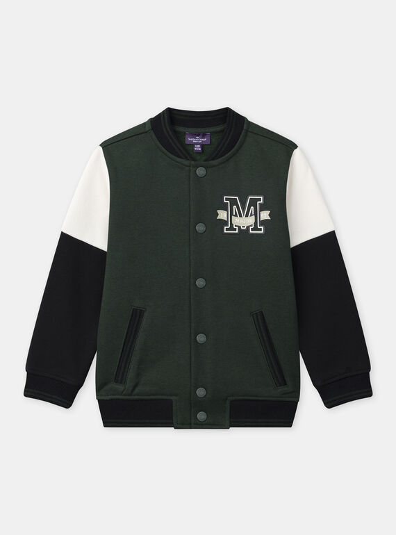Green KIDS CARDIGAN NICOLAGE / 25H3PGL1GILG633
