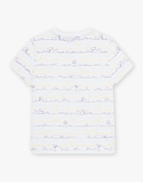 Child boy white T-shirt COARAGE / 22E3PGN2TMC000