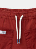 Spice red PANTS LAILOYD / 24H1BGL1PANF509