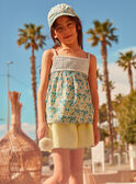 Floral Lace Green Tank Top KLIPIPETTE / 24E2PFR3DEB005