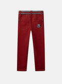 Spice red PANTS LOLIAGE / 24H3PGL2PANF509