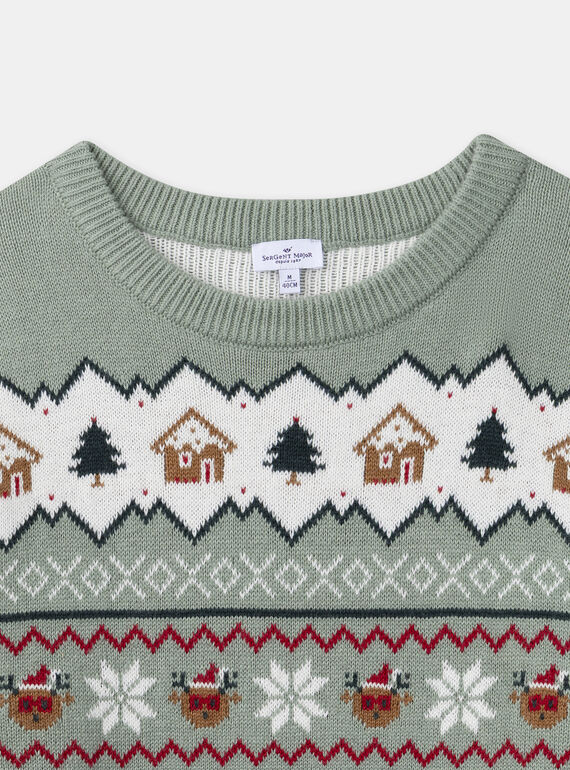 Green PULLOVER NEDULAGEM / 25H3GH61PULG610