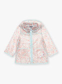 3 in 1 Hooded Raincoat with Floral Print FRACIRETTE / 23E2PF51IMP961