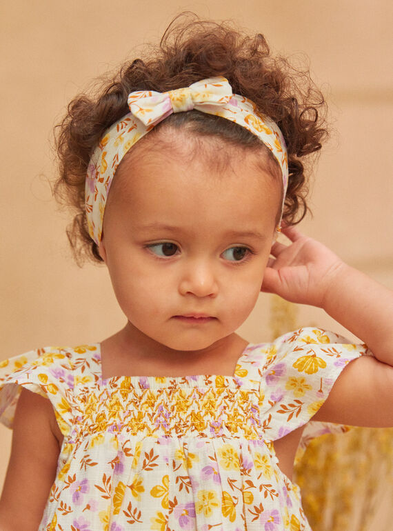 Floral print hairband KALISE / 24E4BFD1BAN001