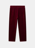 Dark burgundy PYJAMA NECAMIAGE / 25H5PGD4PYJ503