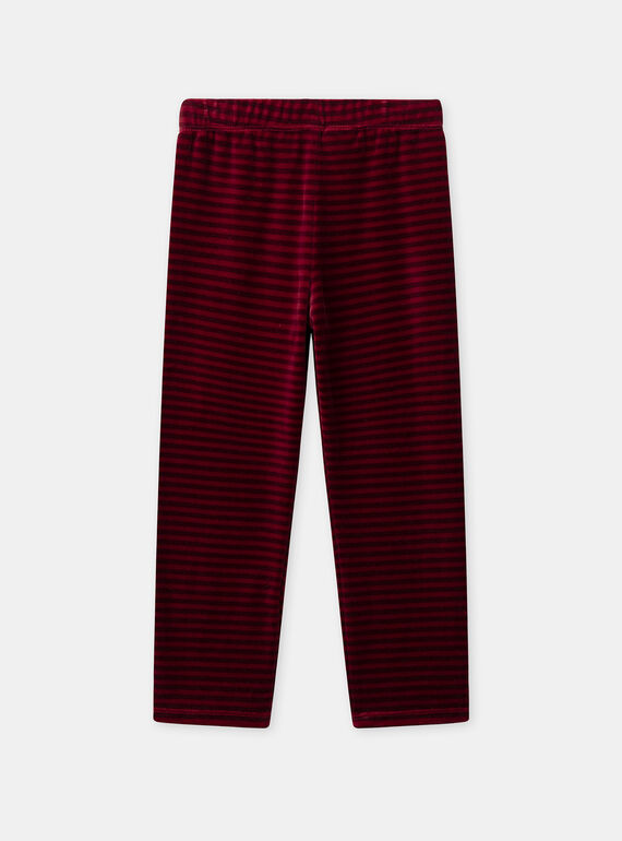Dark burgundy PYJAMA NECAMIAGE / 25H5PGD4PYJ503