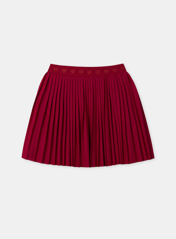 Red SKIRT NIXAMETTE 2 / 25H2PFH3JUPF510