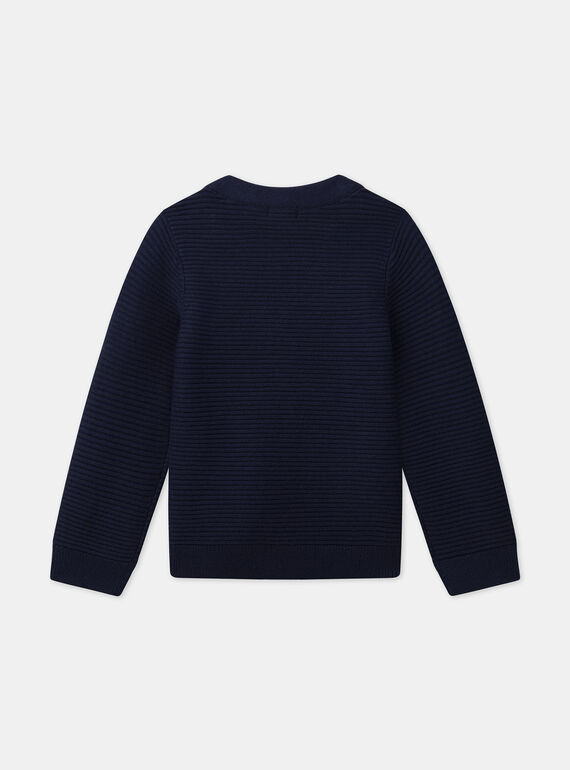 Navy KIDS CARDIGAN LEDILAGE / 24H3PGT1GILC205