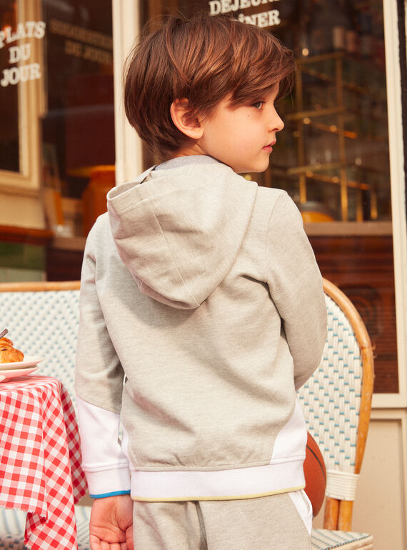 White KIDS CARDIGAN KLABASKAGE / 24E3PGN1GIL000
