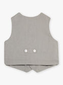 Baby boy sage green vest CYBERNARD / 22E1BG11VSMG610