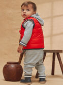 Reversible Sleeveless Baby Boy Puffer Vest KACORENTIN / 24E1BG41D3EF524