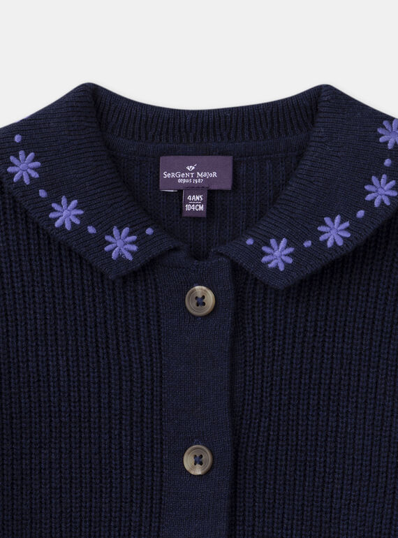 Navy CARDIGAN MERLETTE / 25E2PF81CARC214