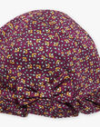 Baby girl flower print hat CAIRIS / 22E4BF91CHAD302