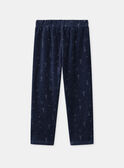 Navy PYJAMA NECILETTE / 25H5PFD2PYJ070