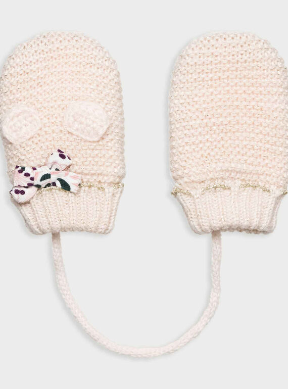 Pale rose Gloves PALOTTE / 18H4BFH1GAN301