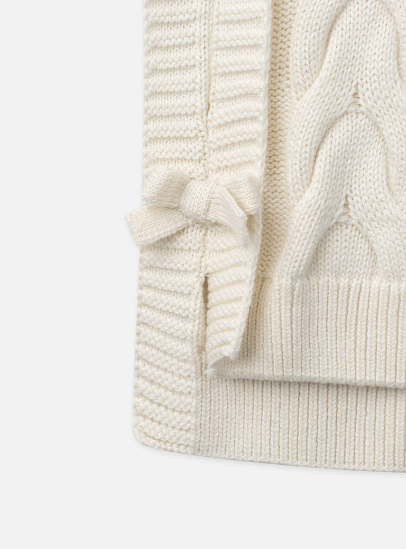 Ivory PONCHO NLEPOETTE / 25H2PFT1PON005