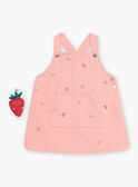 Baby Girl Pink Fruit Print Pants CALAURIE / 22E1BFJ1CHS413