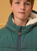 Green DOWN JACKET LIOGRAGE / 24H3PG82D3EG614