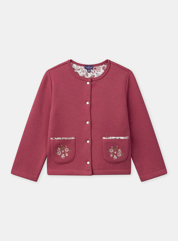 Strawberry rose CARDIGAN NIFLECETTE / 25H2PFL1CAR308