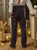 Navy PANTS LEDUSAGE / 24H3PGT1PANC205