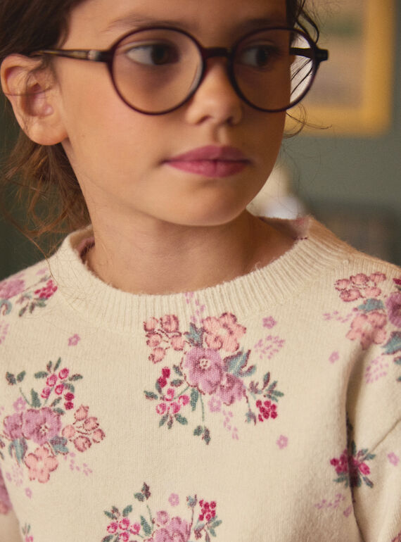 Off white PULLOVER LADOUETTE / 24H2PFQ1PUL001