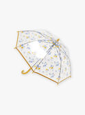 Transparent cane umbrella with floral print GIPLUETTE / 23H4PF91PUI961
