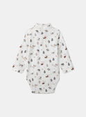 Off white BODYSUIT LAOLEY / 24H1BGQ1BOD001