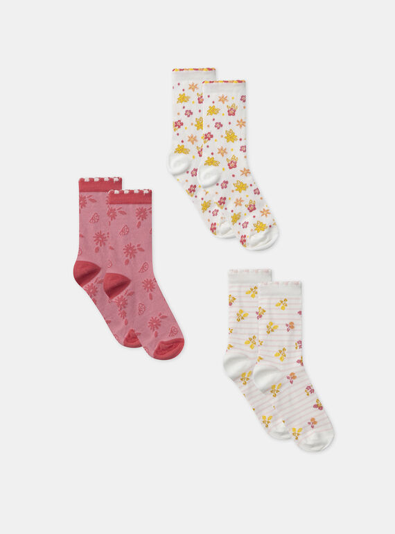 Off white LOW SOCKS SET MLATRIETTE / 25E4PFK1LCB001